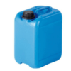 Bidon en plastique en PEHD, 5 litres, bleu