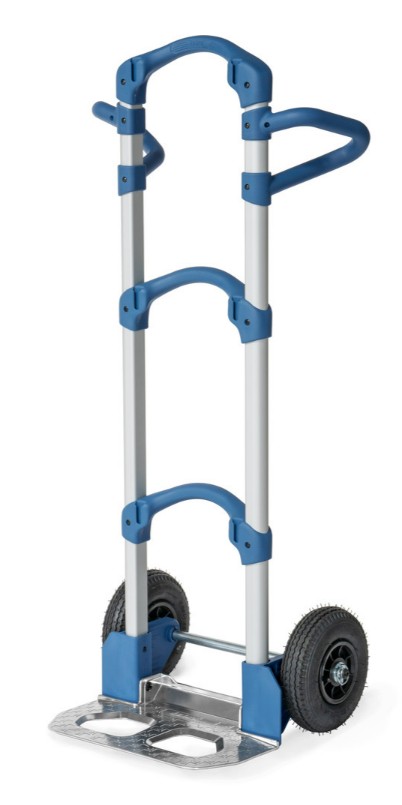 Fetra Alu-Kompaktkarre Wuppi mit Klappschaufel, Tragkraft 200 kg