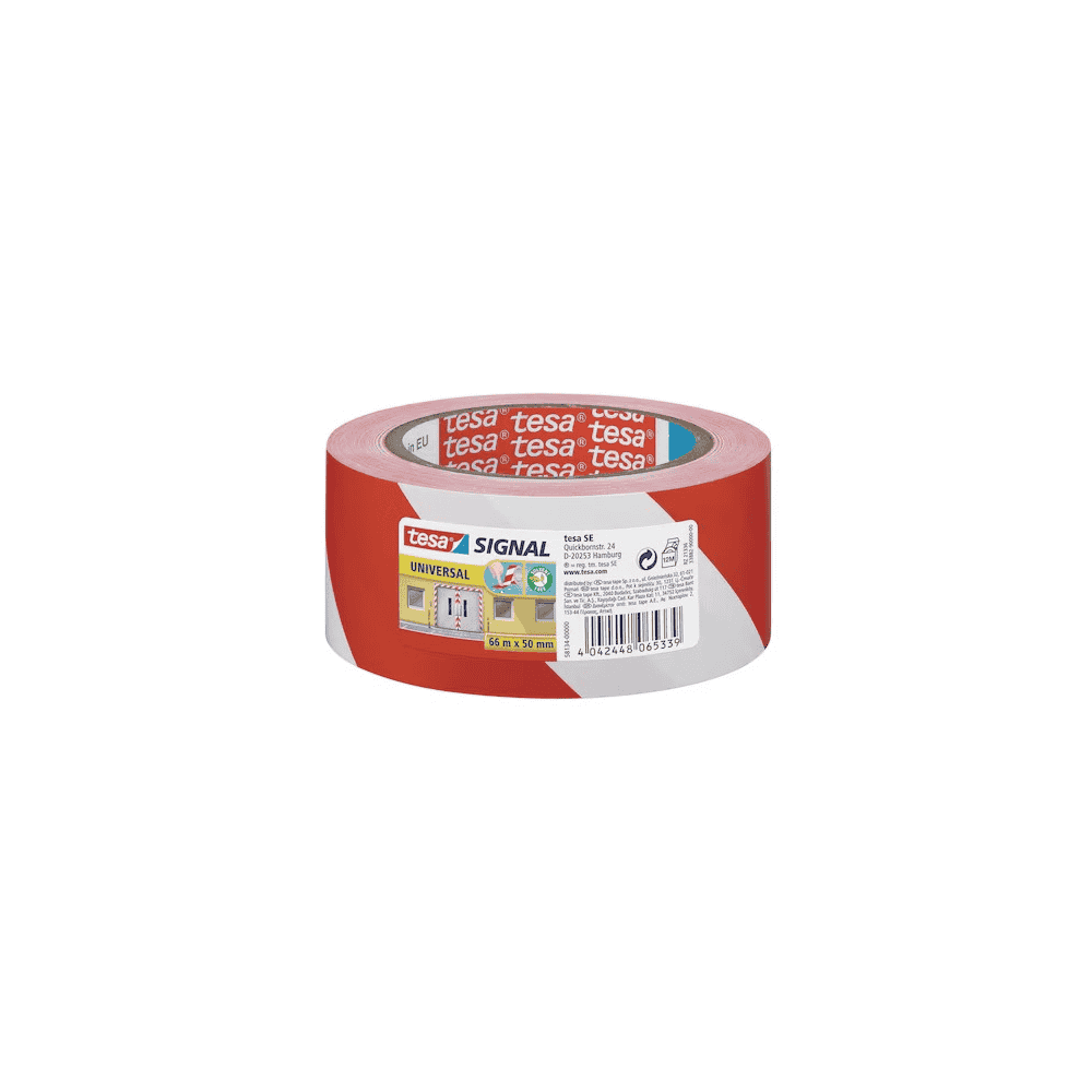 Signal Markierungsband Tesa 58133, PP, 50 mm x 66 m, in 2 Farben