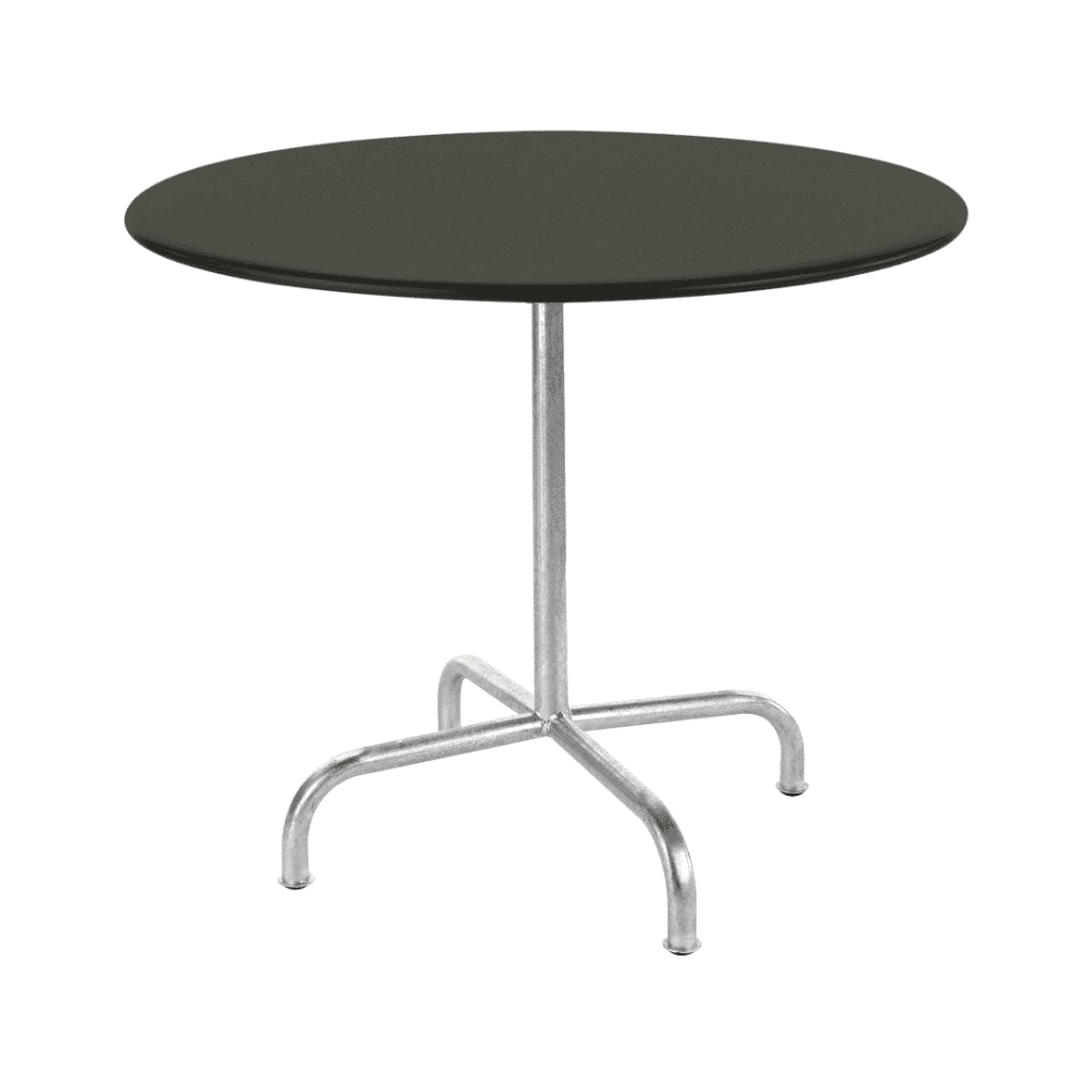 Schaffner Table de jardin ronde Rigi, résistante aux intempéries, rabattable et stable, en diverses exécutions