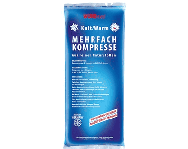 Compresse multiple froide/chaude, WUNDmed, 04-012, grande, 285 x 115 mm