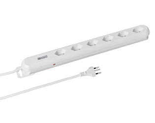 Steffen Steckdosenleiste LINEA PLUS, 6 x T13 Steckdosen, 3 m Kabel, in diversen Ausführungen