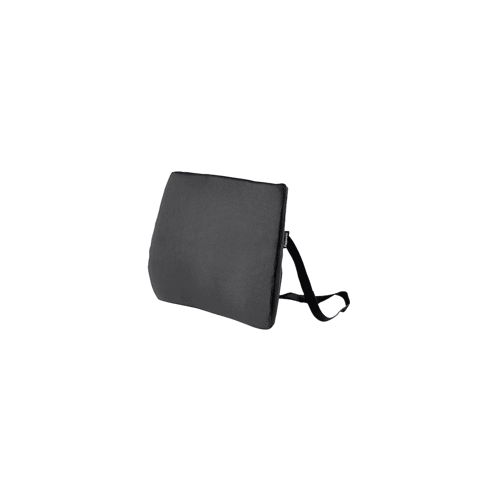 Support dorsal en mousse, ergonomique, L x P x H 380 x 70 x 330 mm, noir
