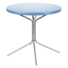 Schaffner Table d'appoint en métal PIX® en fibre de verre, disponible en plusieurs versions