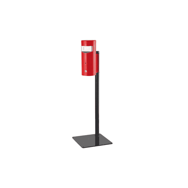 Batterie-Ständer / Sammelbehälter aus Stahl