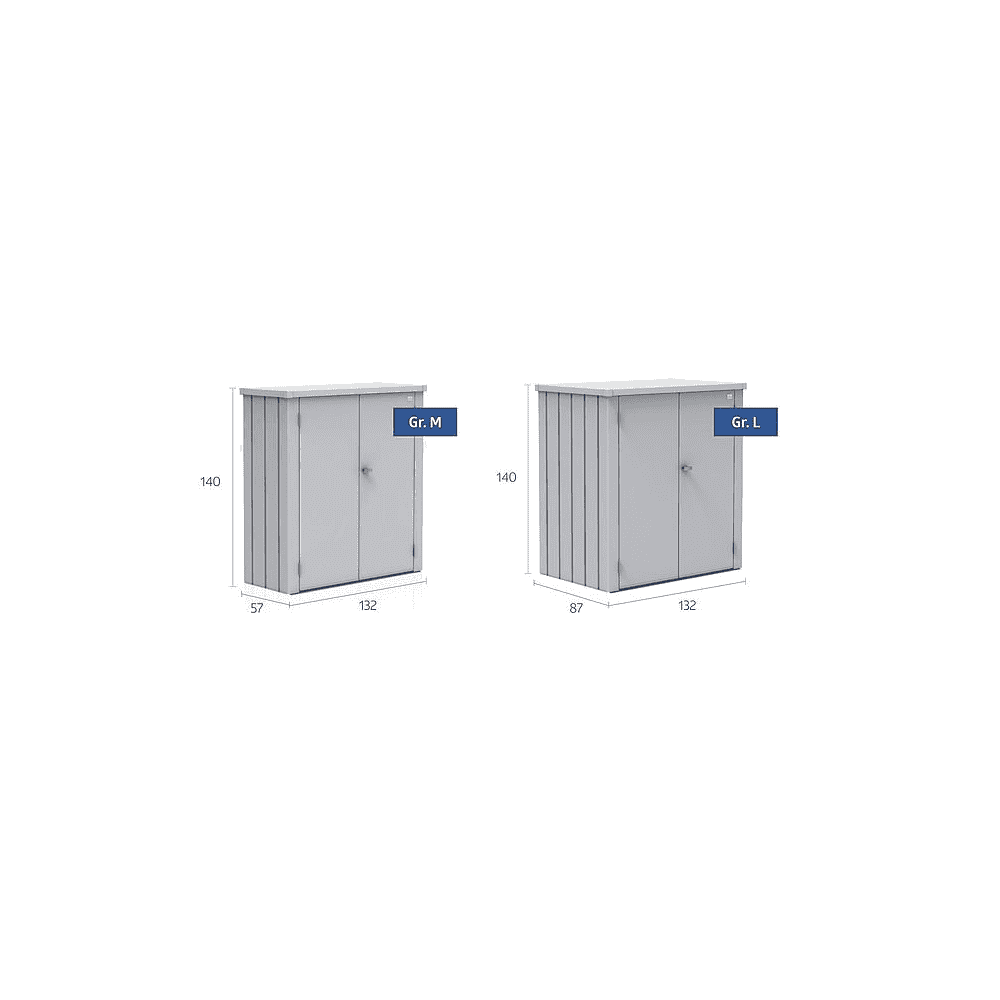 Biohort Terrassenschrank ROMEO® X-Design, in 3 Farben und 2 Grössen