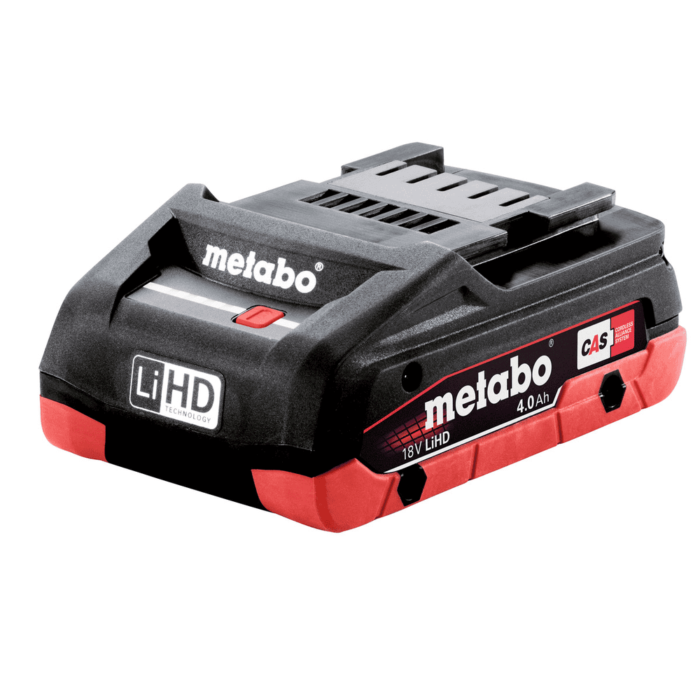 Metabo LiHD Akku 18 V / 4.0 bis 10.0 Ah zu CAS-Akkusystem