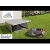 Biohort Robotergarage CHARLY®, quarzgrau/dunkelgrau-metallic, 780 x 900 x 490 mm