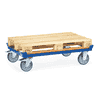 Paletten-Fahrgestell mit TPE-Bereifung | nicht kreidende Bereifung | bis zu 750 kg Tragkraft