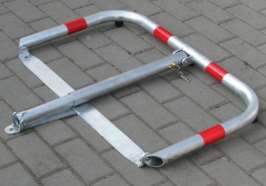 Barrières de parking pliantes en deux versions