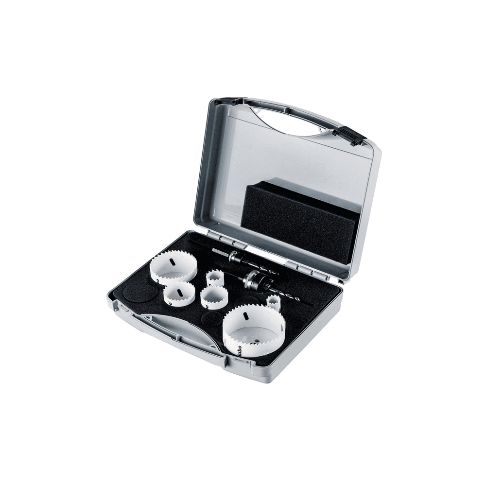 Metabo Bi-Metall-Lochsägen-Sortiment, Ø 19 - 83 mm, 8-teilig