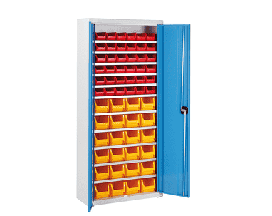 Armoire de rangement avec 60 casiers de rangement