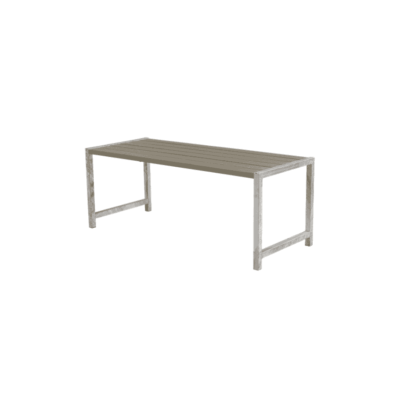 Planches-Table de jardin, quatre couleurs différentes, 1860 x 770 x 730 mm
