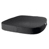 Coussin d'assise en mousse avec poignée de transport, noir, L × P × H 430 × 430 × 60 mm