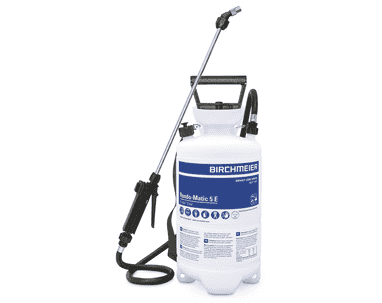 Birchmeier Pulvérisateur à pression Rondo-Matic 5 E pour solutions alcalines, capacité 5 l
