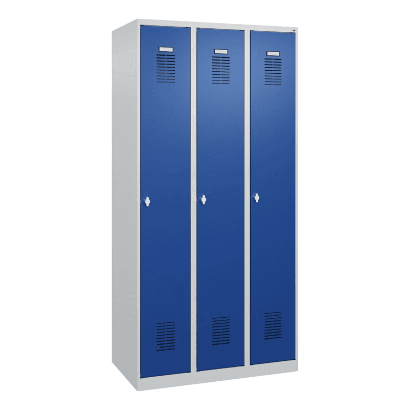 C+P Vestiaire Basis PLUS, en acier, h x l x p 1850 x 900 x 500 mm, en diverses versions
