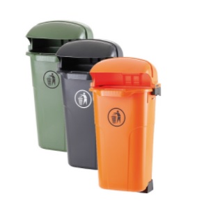 Poubelle Urban, 50 l, divers coloris
