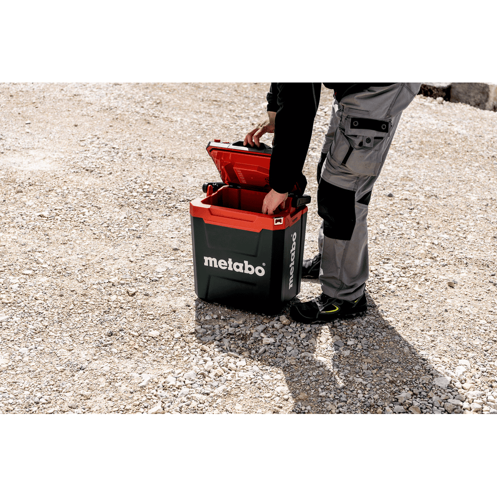 Metabo Akku-Kühlbox KB 18 BL, 18 V mit Warmhaltefunktion, ohne Akku