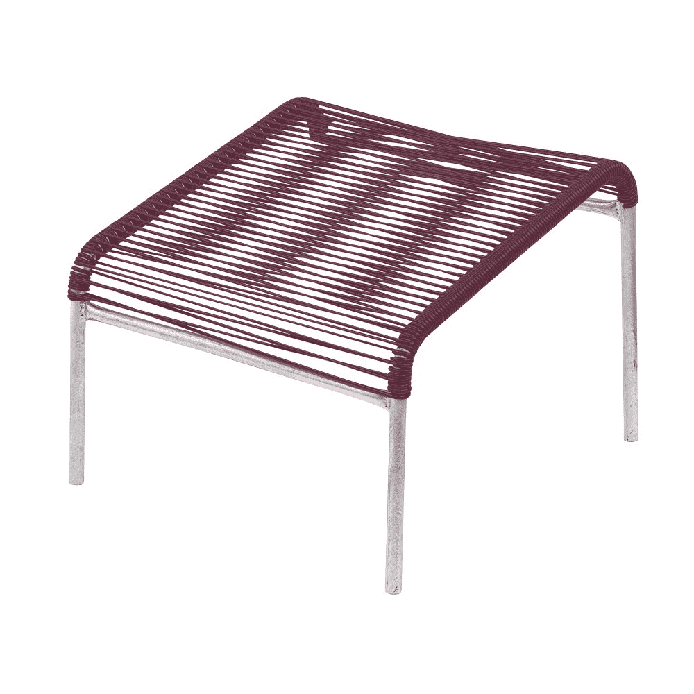 Schaffner Tabouret à spaghetti Säntis, l x p x h 480 x 500 x 300, en diverses couleurs