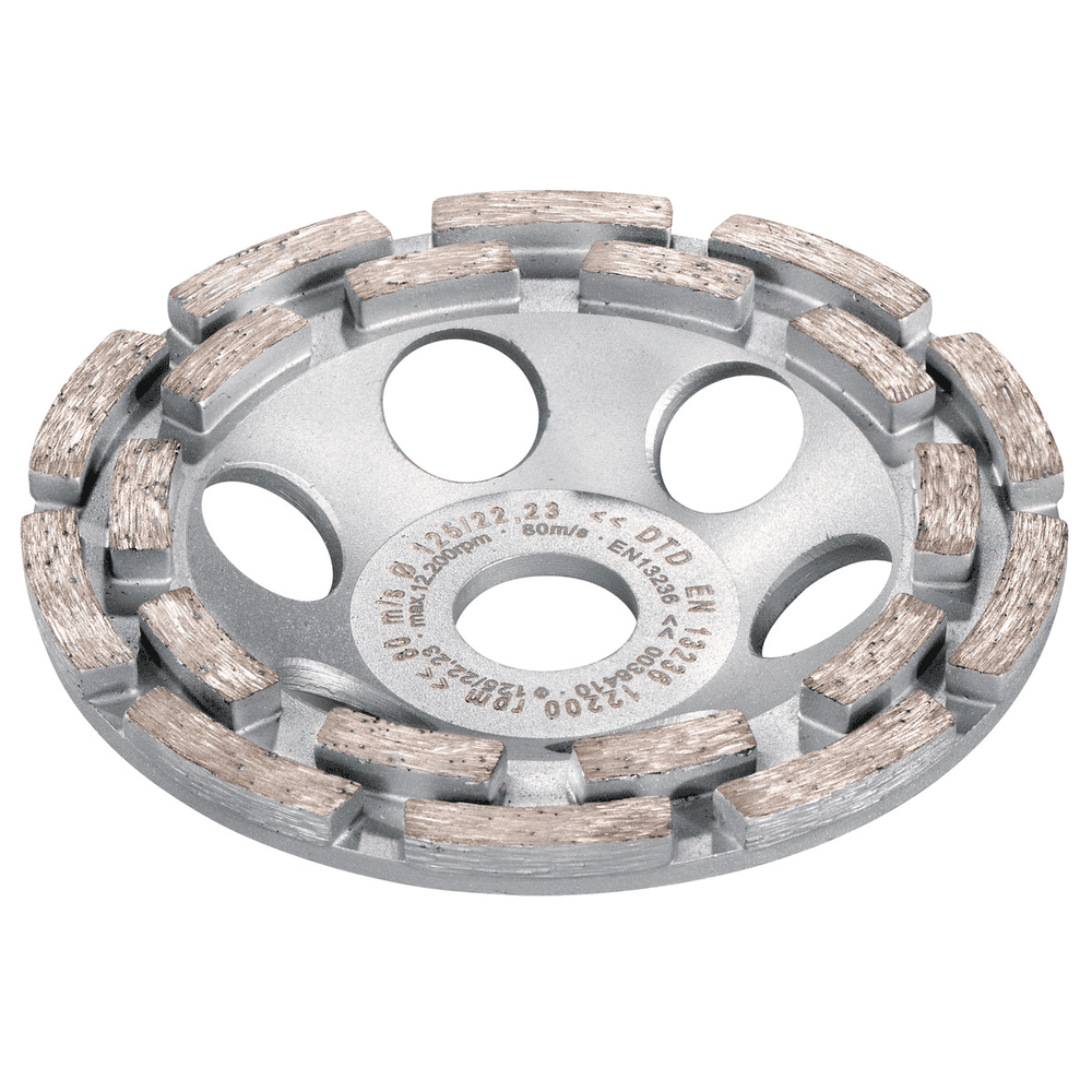 Metabo Diamantschleiftopf Beton "classic" Ø 125 mm für Renovierungsschleifer