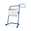 Support mobile pour rouleau d'essuie-tout et sac-poubelle