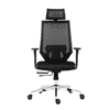 Ergonomischer Bürostuhl Edge mit Netzrückenlehne, in zwei Farben
