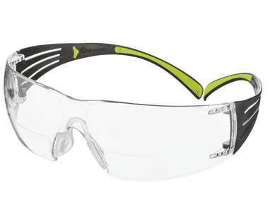 3M Schutzbrille SecureFit 400 Reader Schwarz / Gelb, 1 Stück, in diversen Ausführungen
