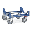 Fetra Ballen-Transportroller, blau, Gesamttragkraft 400 kg, 500 x 500 x 288 mm