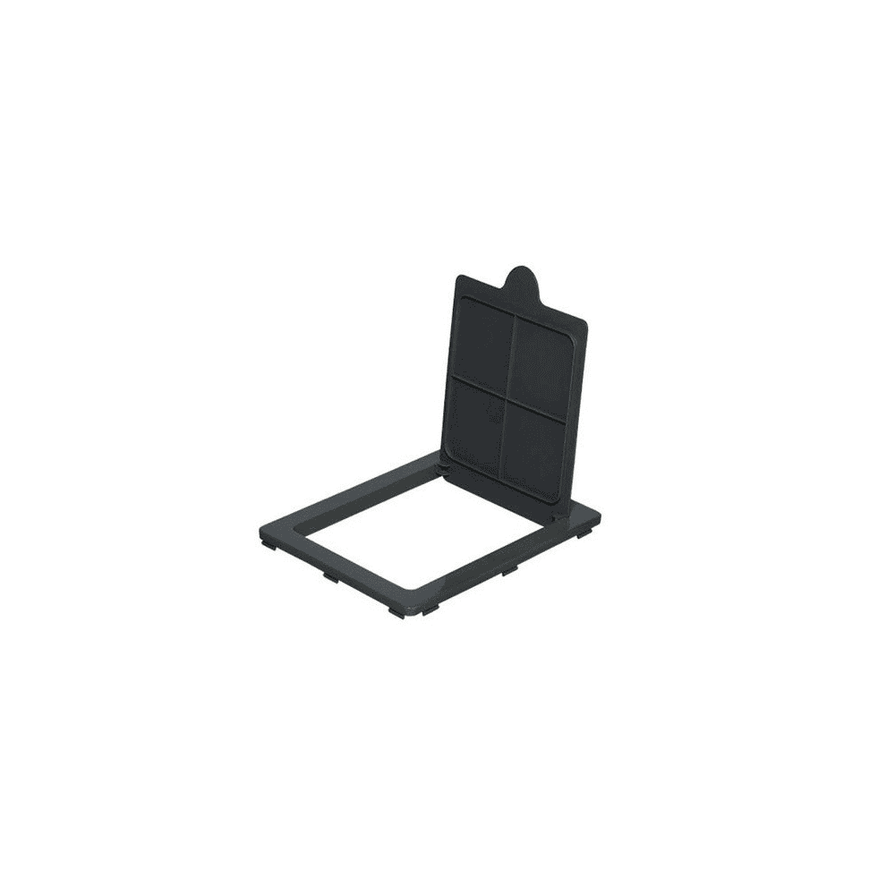 FLEXI Ouverture avec couvercle rabattable pour poubelle de 60 l / 80 l, gris