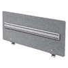 Cloison acoustique UltraBase avec rail d'organisation, en diverses tailles