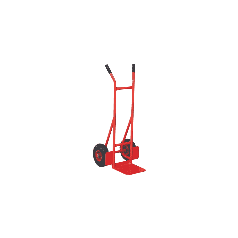 Transportkarren mit Luftbereifung, Tragfähigkeit 200 kg