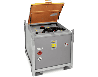 CEMO Baustellentank DT Mobil PRO hybrid 980 l Basic, „APready“, 18 V, 60 l/min, 4 m Schlauch