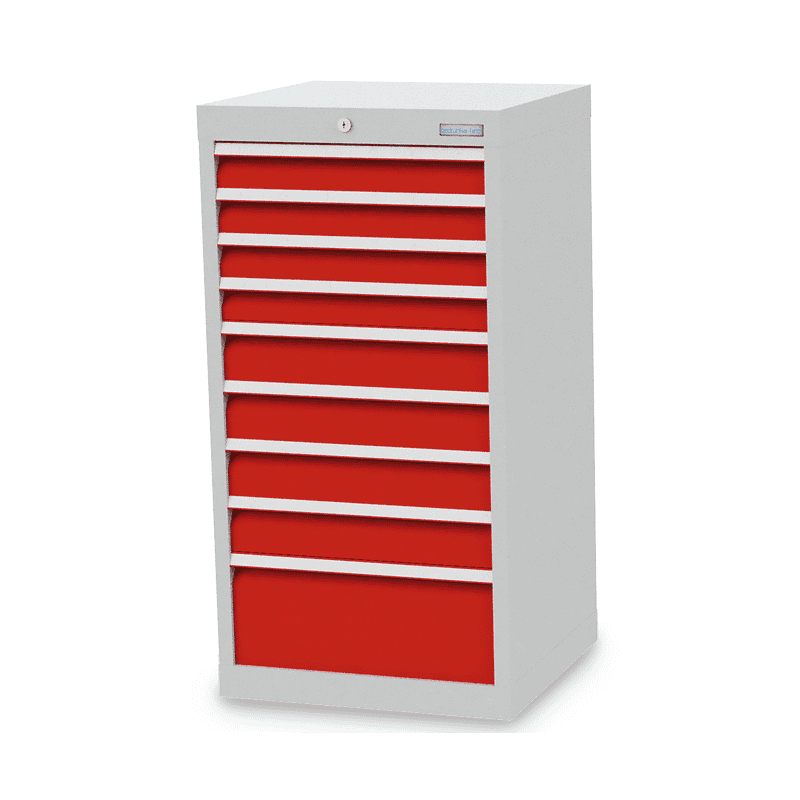Bedrunka+Hirth Armoire à tiroirs, profondeur 500 mm, R 18-16, nombre de tiroirs 9