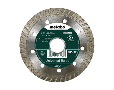 Metabo Diamanttrennscheibe 115x22,23x2,2x10mm, SP-UT Universal Turbo