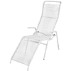 Schaffner Chaise longue spaghetti SÄNTIS avec accoudoirs, en diverses couleurs