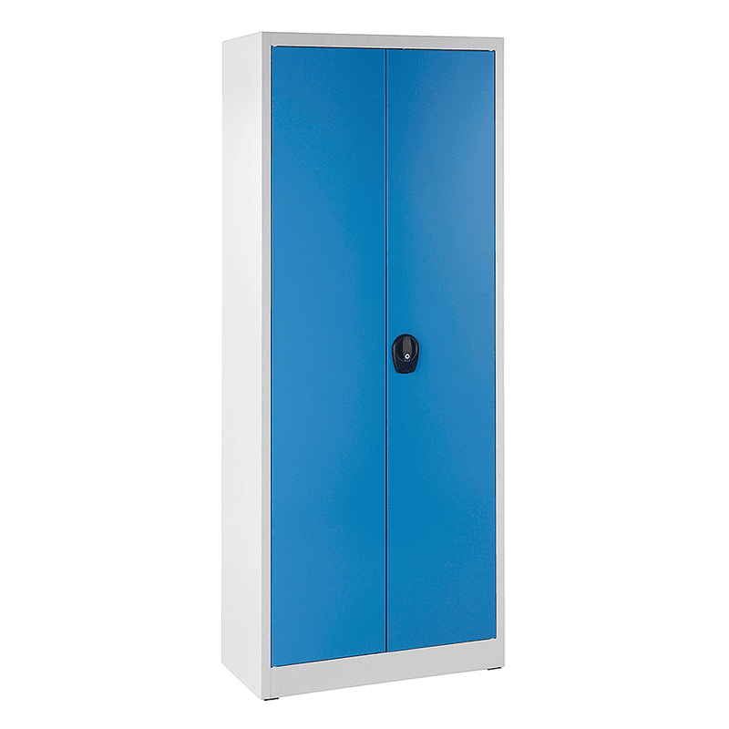 Magazinschrank mit 30 Sichtlagerkästen