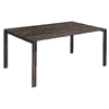 Schaffner Table de jardin LUZERN, extensible, plateau en fibre de verre, disponible en plusieurs versions