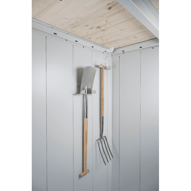Biohort Support d'outils pour l'abri de jardin NEO, 2 pcs.