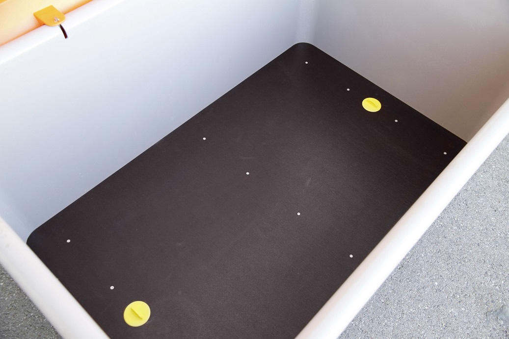 Fond plat pour conteneur - Accessoires