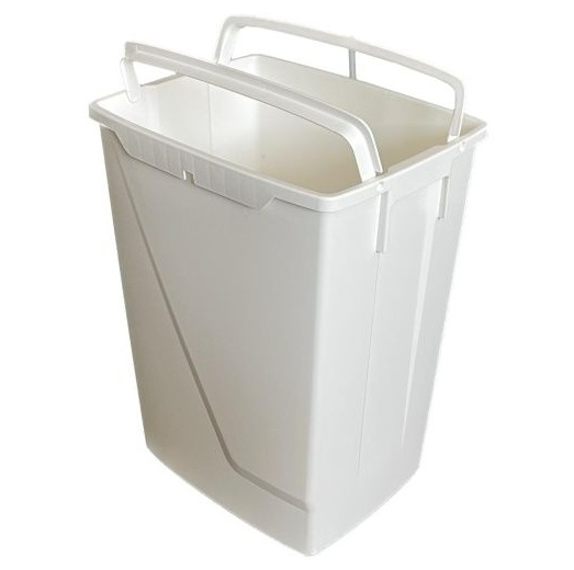 Sackhalter, Zubehör zu Offener Abfalleimer aus Kunststoff 50L, weiss