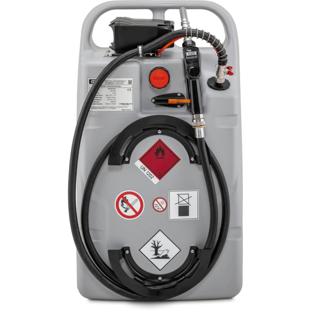 Dieseltrolley 100 Liter "APready" mit STIHL AP-Akkusystem, ca. 30 l/min, ohne Akku und Ladegerät, 1000 x 590 x 430 mm