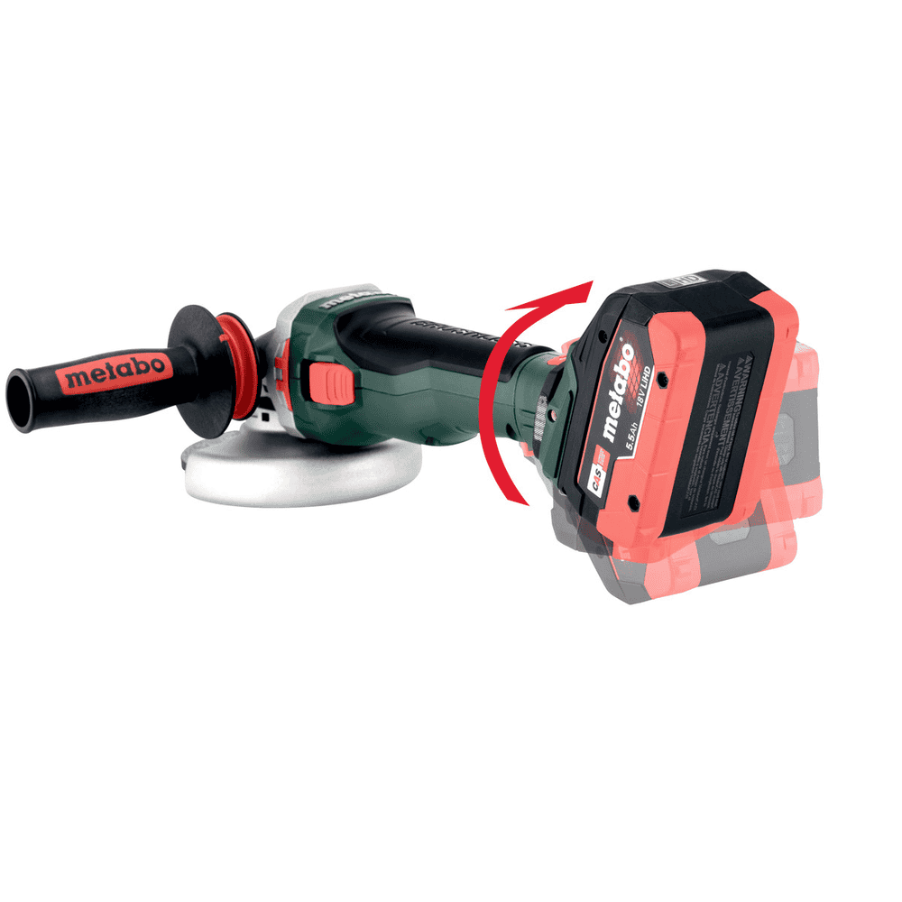 Metabo Akku-Winkelschleifer WVB 18 LTX BL 15-125 Quick, 18 V in drei Ausführungen