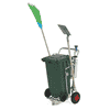 Chariot de nettoyage pour une manipulation facile des bacs - 120 litres