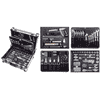 KRAFTWERK BASIC-Werkzeugkoffer, inkl. Werkzeug, B147, 1/4"+1/2", 158-teilig