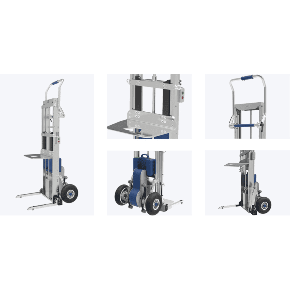 Elektrischer Treppensteiger mit Lift, Tragkraft 170 kg