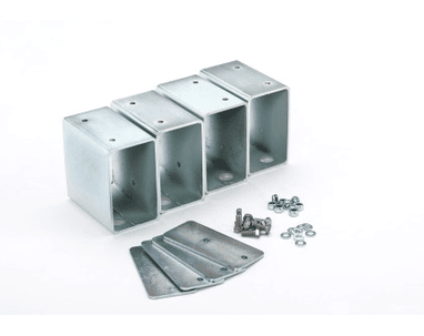 Zubehör zu Akku-Lade- und Lagerschrank - Stapelfüsse-Set