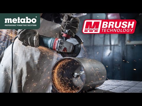 Metabo Winkelschleifer WEV 19-125 Q M-Brush, mit Drehzahlregelung und Schnellspannmutter, 1900 Watt