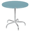 Schaffner table de jardin ronde Säntis, Ø 800 mm, en diverses couleurs