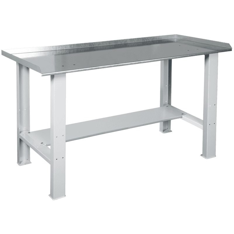 KRAFTWERK Schweisstisch, Arbeitsplatte verzinkt, TxH 700 x 840 mm,  in 3 Grössen