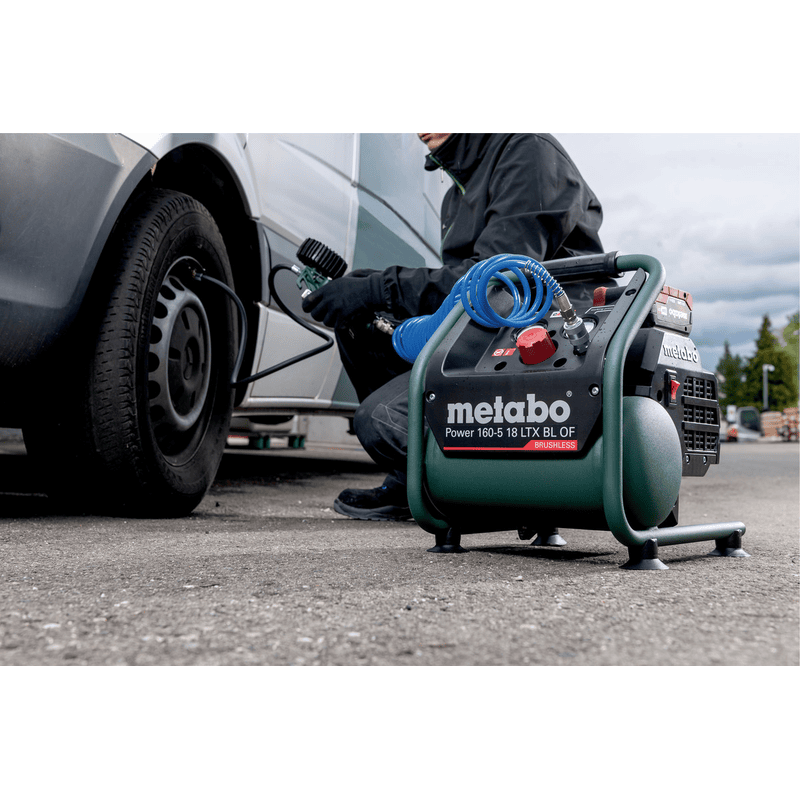Metabo Akku-Kompressor Power 160-5 18 LTX BL OF, 18 V ohne Akku